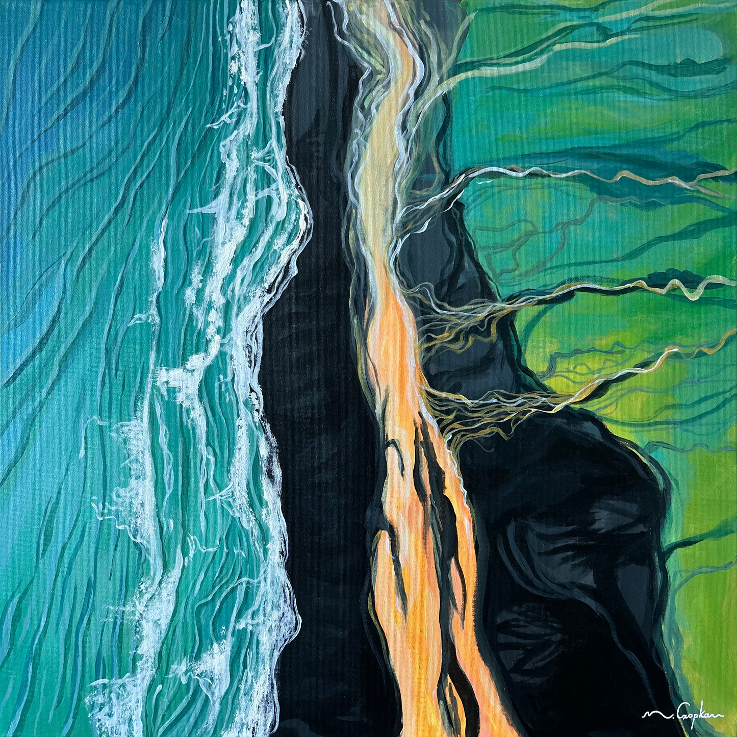 Islandia z lotu ptaka