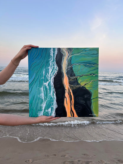 Islandia z lotu ptaka